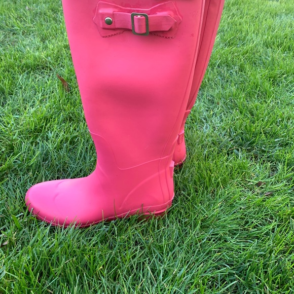 Super dry pink rain boots US woman's size 9 Made in Japan - Picture 3 of 4